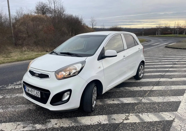 Kia Picanto cena 25500 przebieg: 123000, rok produkcji 2012 z Wrocław małe 562